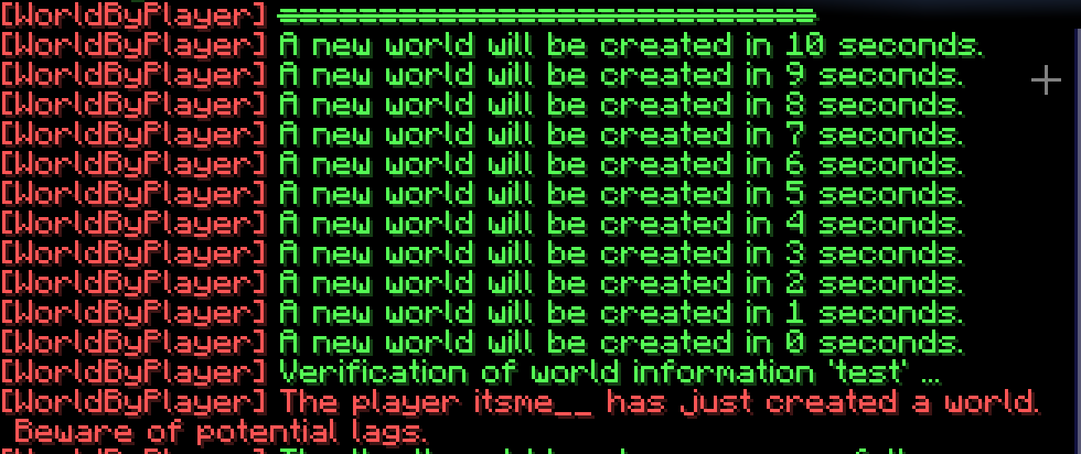 World By Player Plugin Minecraft